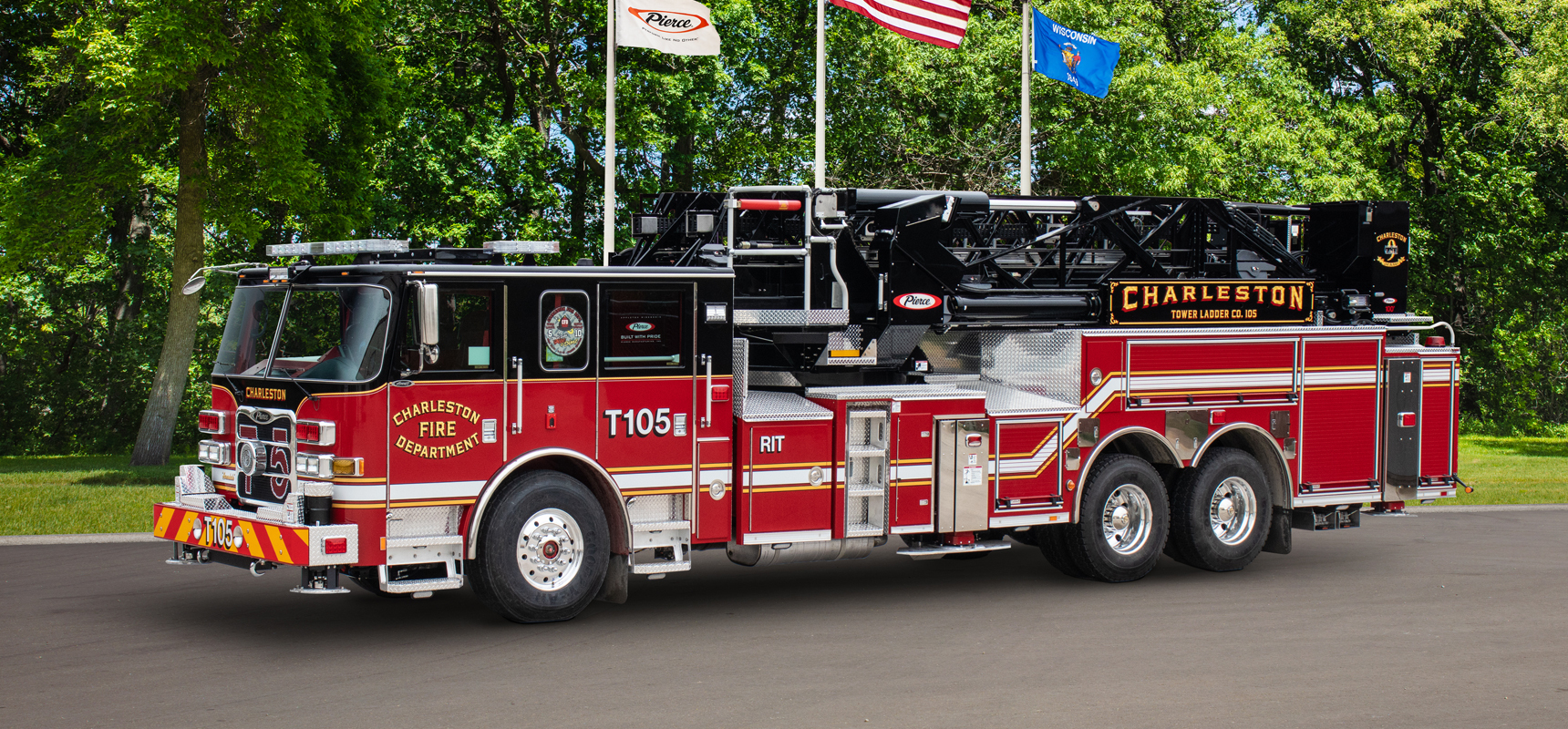 SC Fire Department Orders Second Pierce Ascendant 100’ Heavy-Duty ...