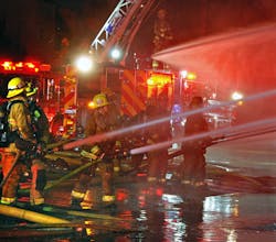 The first-due engine securing their own water supply (rather than second-due engine securing it for them) ensures a continuous water supply. Furthermore, with the second engine company securing their own water supply, multiple water sources are provided at the incident scene. The first-due engine securing their own water supply (rather than second-due engine securing it for them) ensures a continuous water supply. Furthermore, with the second engine company securing their own water supply, multiple water sources are provided at the incident scene.