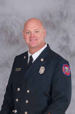 Drew Gerken of the Omaha, NE, Fire Department was given the Firefighter Hero Award from the National Fallen Firefighters Foundation and MAGLITE. Drew Gerken of the Omaha, NE, Fire Department was given the Firefighter Hero Award from the National Fallen Firefighters Foundation and MAGLITE.