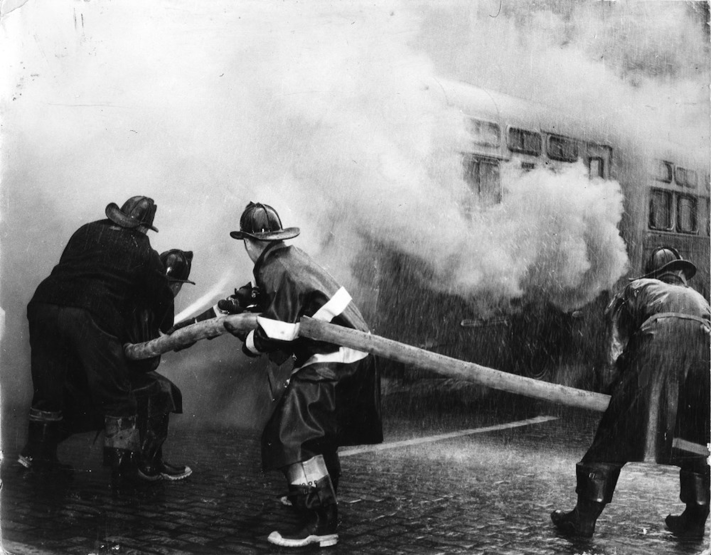 Photo Gallery Vintage Images Of Fdny Firefighters In Action Firehouse