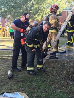 One of several reasons for a department to mandate the use of SCBA during all hands-on training is to facilitate the establishment of baseline air-consumption levels for individual members. One of several reasons for a department to mandate the use of SCBA during all hands-on training is to facilitate the establishment of baseline air-consumption levels for individual members.