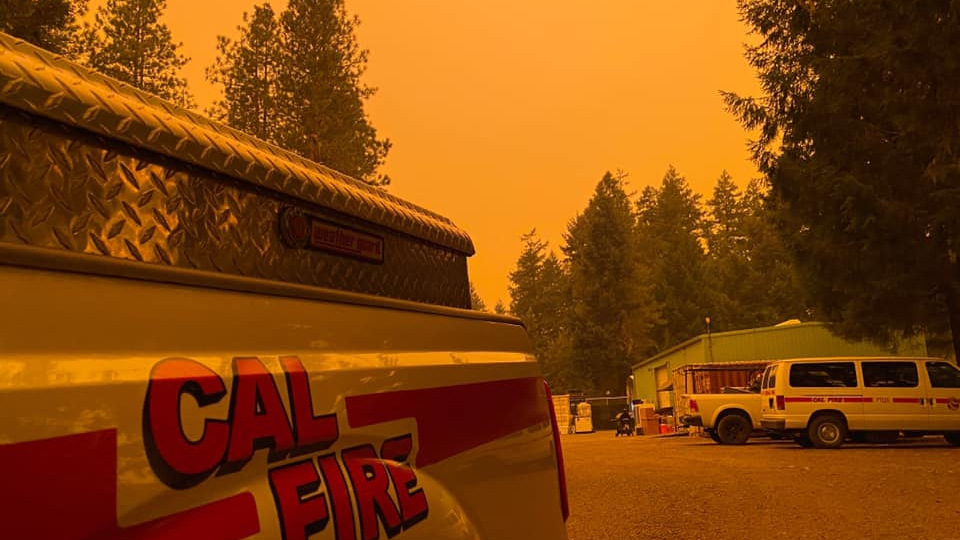 The August Complex Fire in Mendocino National Forest has become the largest in California's history.