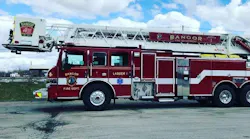 Bangor Fire Dept Aerial (me)
