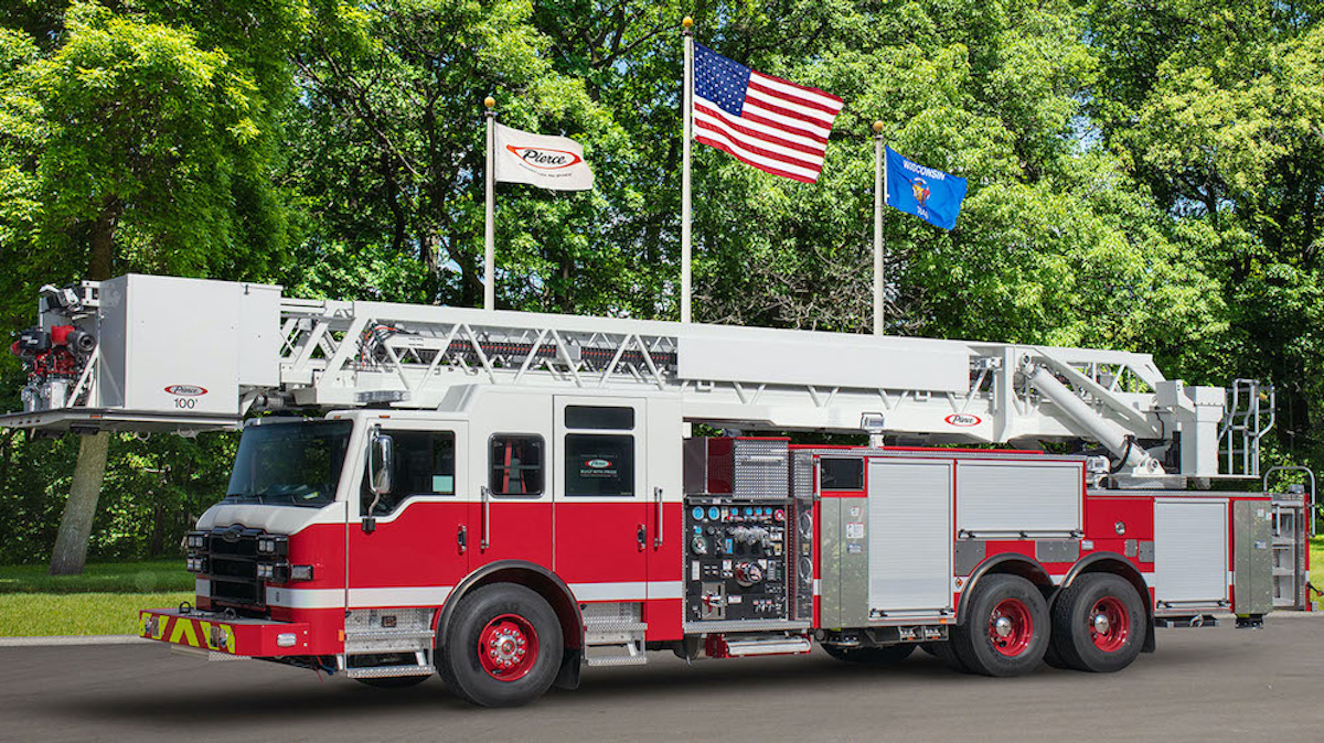 Cleveland FD Updates Fleet with Pierce 100’ HeavyDuty Aerial Platform