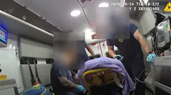 A Fairfax County, VA, firefighter is accused of assaulting a patient being transported to the hospital Sept. 14.