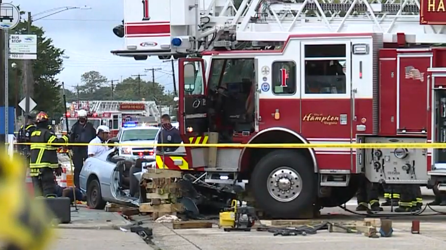 VA Fire Apparatus Wreck Seriously Injures Man Firehouse