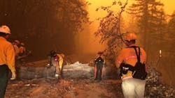Upper Mckenzie, OR, Fire and Rescue's chief and four volunteer firefighters lost their homes while battling the Holiday Farm Fire. Upper Mckenzie, OR, Fire and Rescue's chief and four volunteer firefighters lost their homes while battling the Holiday Farm Fire.