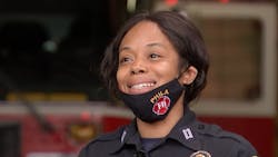 Philadelphia Battalion Chief Lisa Forrest. Philadelphia Battalion Chief Lisa Forrest.