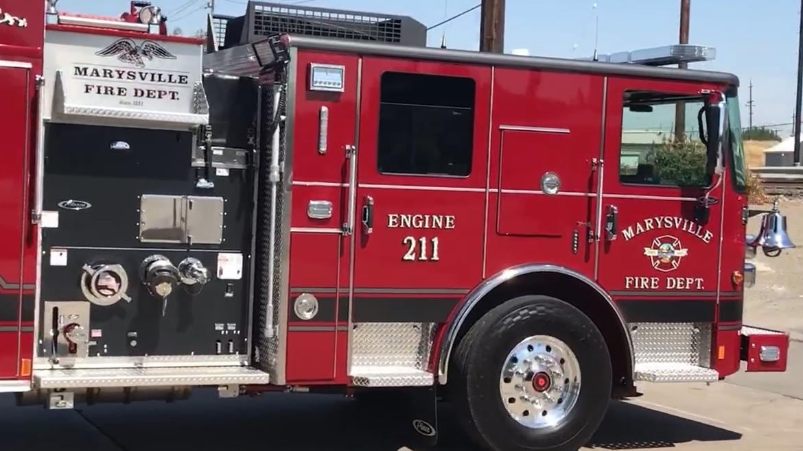 The new Engine 211 for the Marysville, CA, Fire Department replaces and apparatus that had been in service for 10 years.