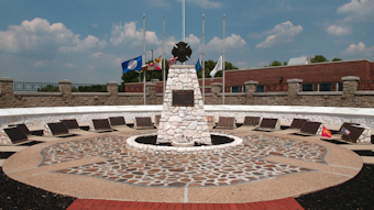 The National Fallen Firefighters Memorial in Emmitsburg, MD.