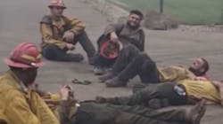The Grizzly Firefighters battled the Lionshead Fire near Detroit, OR, and then broke out in a humorous sing-a-long.