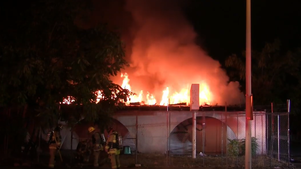 San Bernardino Denistry Building Fire (ca)
