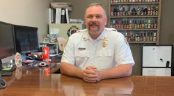 New Decatur, AL, Fire Chief Tracy Thornton.