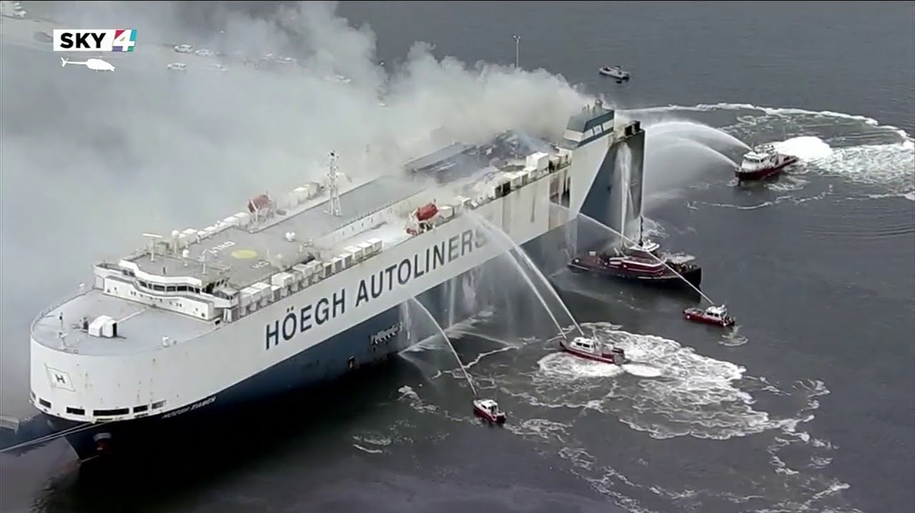 Injured FL Firefighters Sue over Cargo Ship Fire, Explosion | Firehouse