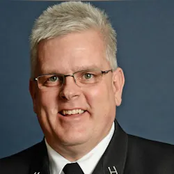 Fridley, MN, Fire Chief Mike Spencer, 53.