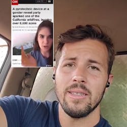 Michael Clark, a firefighter in Oahu who has worked in Utah and the Grand Canyon, has posted videos on the TikTok app to debunk conspiracy theories about the 2020 wildfires. Michael Clark, a firefighter in Oahu who has worked in Utah and the Grand Canyon, has posted videos on the TikTok app to debunk conspiracy theories about the 2020 wildfires.