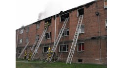 Portable ground ladders are needed at every structural fire. These include multiple extension ladders to access all sides and floors to protect members and for life safety. Every aerial device needs to carry sufficient ground ladders of various lengths to accomplish this task.