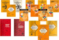 There have been 12 editions of the Emergency Response Guidebook in the form that we see it today: 1980, 1984, 1987, 1990, 1993, 1996, 2000, 2004, 2008, 2012, 2016 and 2020.