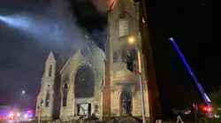 A fire at the former Rockford Masonic Cathedral prompted the demolition of the 19th century structure.