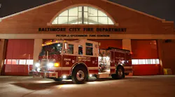 Baltimore C Ity Fire Dept Engine (ma)