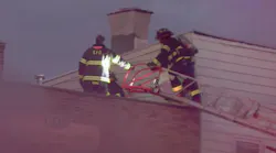 As many as 100 firefighters responded to a structure blaze in Elizabeth on Monday that killed two young girls.