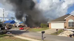 A Navy T-6B Texan II aircraft from Naval Air Station Whiting Field in Milton, FL, crashed in Magnolia Springs, AL, on Friday, killing both crew members on board