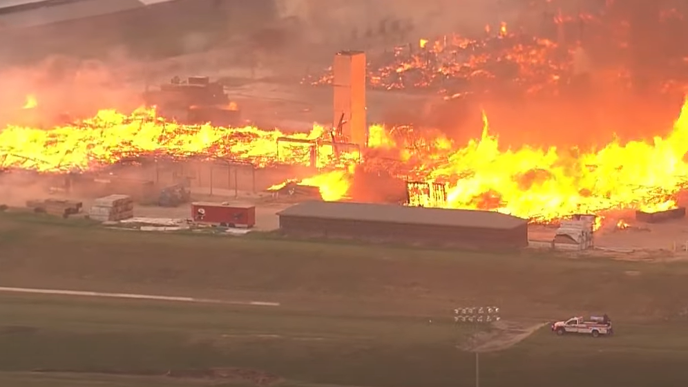 Harris Co Apartment Complex Fire (tx)