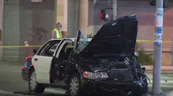 Los Angeles Police Car Crash (ca)