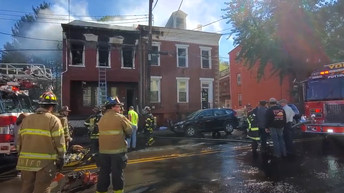 Two PA Firefighters Injured In 2-Alarm Residential Blaze | Firehouse