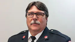 New Portage, IN, Fire Chief Randy Wilkening.