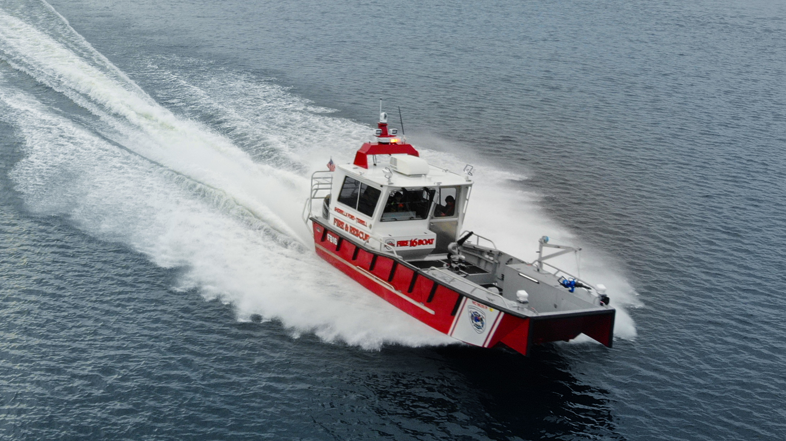 Lake Assault Boats has delivered this 28-foot fire and rescue craft to Sherrills Ford-Terrell Fire & Rescue Department in North Carolina. The vessel is serving on Lake Norman, the largest lake in the Carolinas.