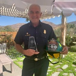 Battalion Chief/Health &amp; Safety Officer (HSO) David Picone of the San Diego Fire-Rescue Department