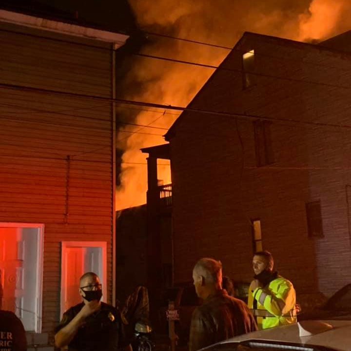 Pittsburgh 4 Alarm Fire (pa)
