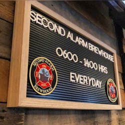 The newly opened Second Alarm Brewhouse in Pasadena, MD, is a nonprofit coffee shop designed to use the money from sales in order to create a marketing firm to help support area volunteer fire departments. The newly opened Second Alarm Brewhouse in Pasadena, MD, is a nonprofit coffee shop designed to use the money from sales in order to create a marketing firm to help support area volunteer fire departments.