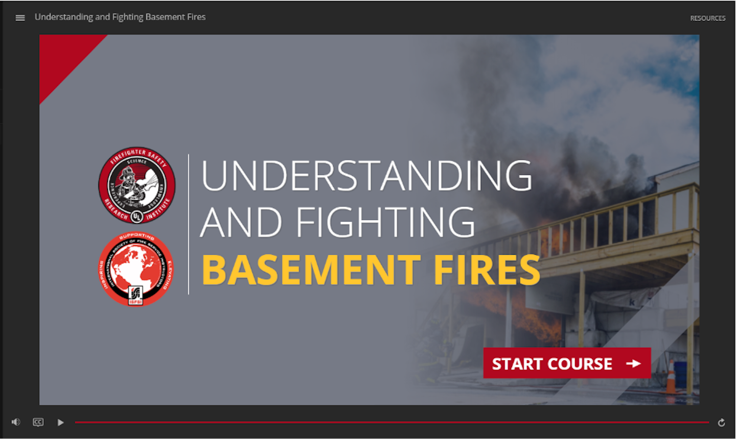 UL FSRI Online Course Provides Tactical Considerations for Basement