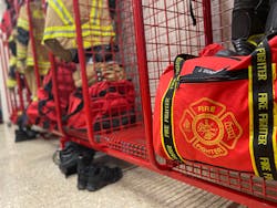 In 2018, the Mesquite Fire Department developed a two-part program to decrease exposure to carcinogens that collect on protective clothing while working a fire. In 2018, the Mesquite Fire Department developed a two-part program to decrease exposure to carcinogens that collect on protective clothing while working a fire.