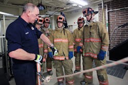 Wortman now is very active in teaching new recruits as they come through the academy. Wortman now is very active in teaching new recruits as they come through the academy.