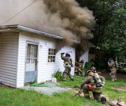 Stretching an additional hoseline when fire jumps or extends as well as responding to a mayday situation are reasons why additional companies should be at the ready to join first- and even second-arriving companies on the fireground.