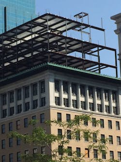 A major concern of a vertical addition is that the original building’s cockloft will be below the floor of the addition. A major concern of a vertical addition is that the original building’s cockloft will be below the floor of the addition.