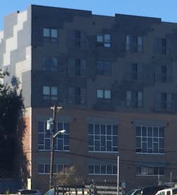 Variations between floors in the exterior design of a building are an obvious sign of a vertical addition. Variations between floors in the exterior design of a building are an obvious sign of a vertical addition.