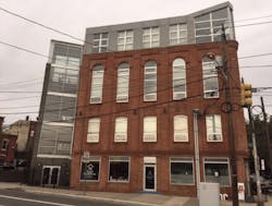 A setback above the original roof of—and even alongside of—a building is an easily noted size-up clue of an addition. A setback above the original roof of—and even alongside of—a building is an easily noted size-up clue of an addition.