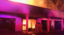 Firefighters from three fire departments responded to the Thanksgiving morning fire.