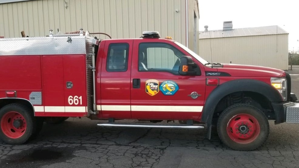 A Butte County, CA, fire apparatus was stolen from Volunteer Fire Station #60 in Brush Creek on Tuesday.