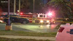 A D.C. firefighter was shot while treating a shooting victim Sunday afternoon. A D.C. firefighter was shot while treating a shooting victim Sunday afternoon.