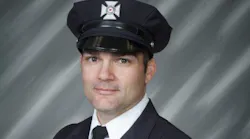 Worcester, MA, Fire Lt. Jason Menard.