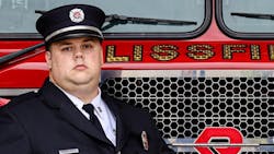Madison Charter Township, MI, firefighter Joseph Todd Gallo. Madison Charter Township, MI, firefighter Joseph Todd Gallo.