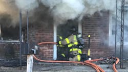 A Murfreesboro, TN, firefighter was injured during a residential blaze Tuesday. A Murfreesboro, TN, firefighter was injured during a residential blaze Tuesday.