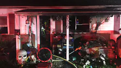 A Virginia Beach, VA, firefighter and a resident were among those injured during a house blaze in the city's Windsor Woods neighborhood late Thursday. A Virginia Beach, VA, firefighter and a resident were among those injured during a house blaze in the city's Windsor Woods neighborhood late Thursday.