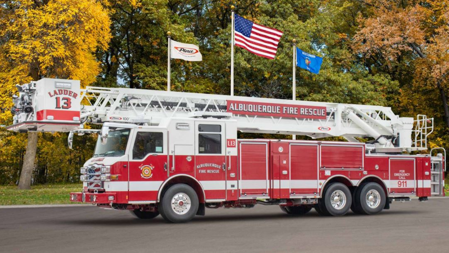 Delivery Albuquerque, NM, Aerial Platform Firehouse