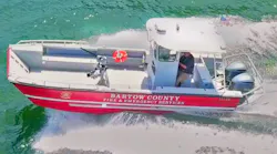 Lake Assault Boats has delivered this custom 26-foot fire and rescue craft to the Bartow County Fire Department located in Northwest Georgia. The vessel is serving on Lake Allatoona, the state’s busiest lake, located 30 miles north of Atlanta.